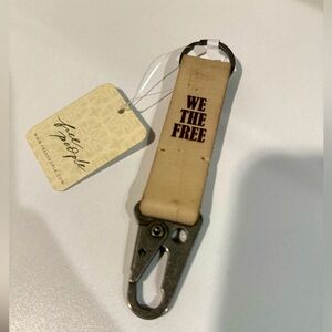 Free People NWT WE THE FREE keychain